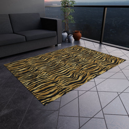 Tiger Print Rug