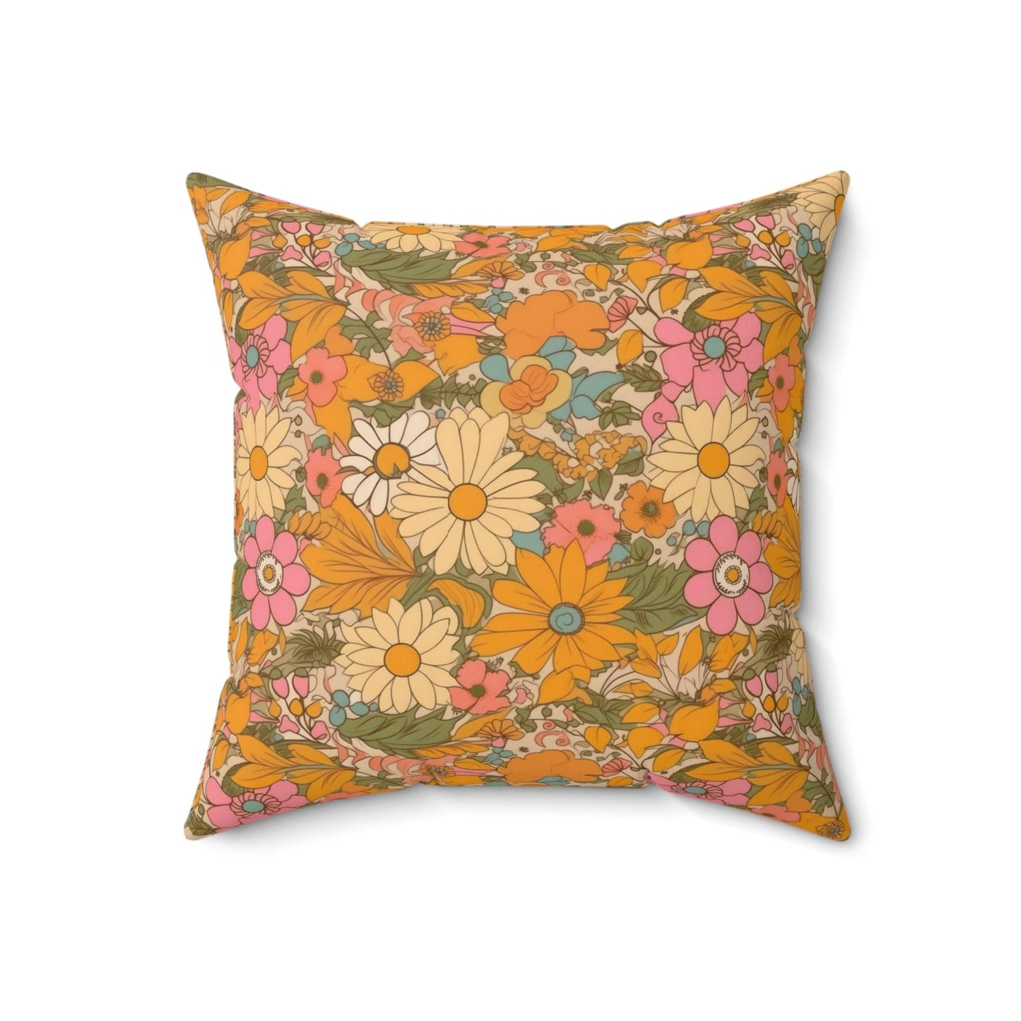 Flower Hippie Pillow