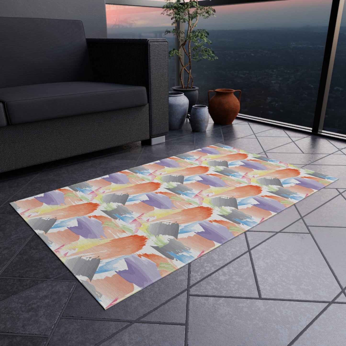 Colorful Pastel Rug