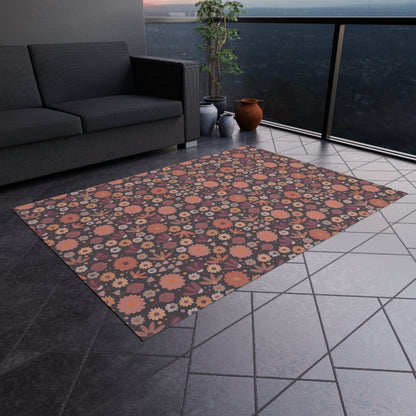 Trendy Floral Rug