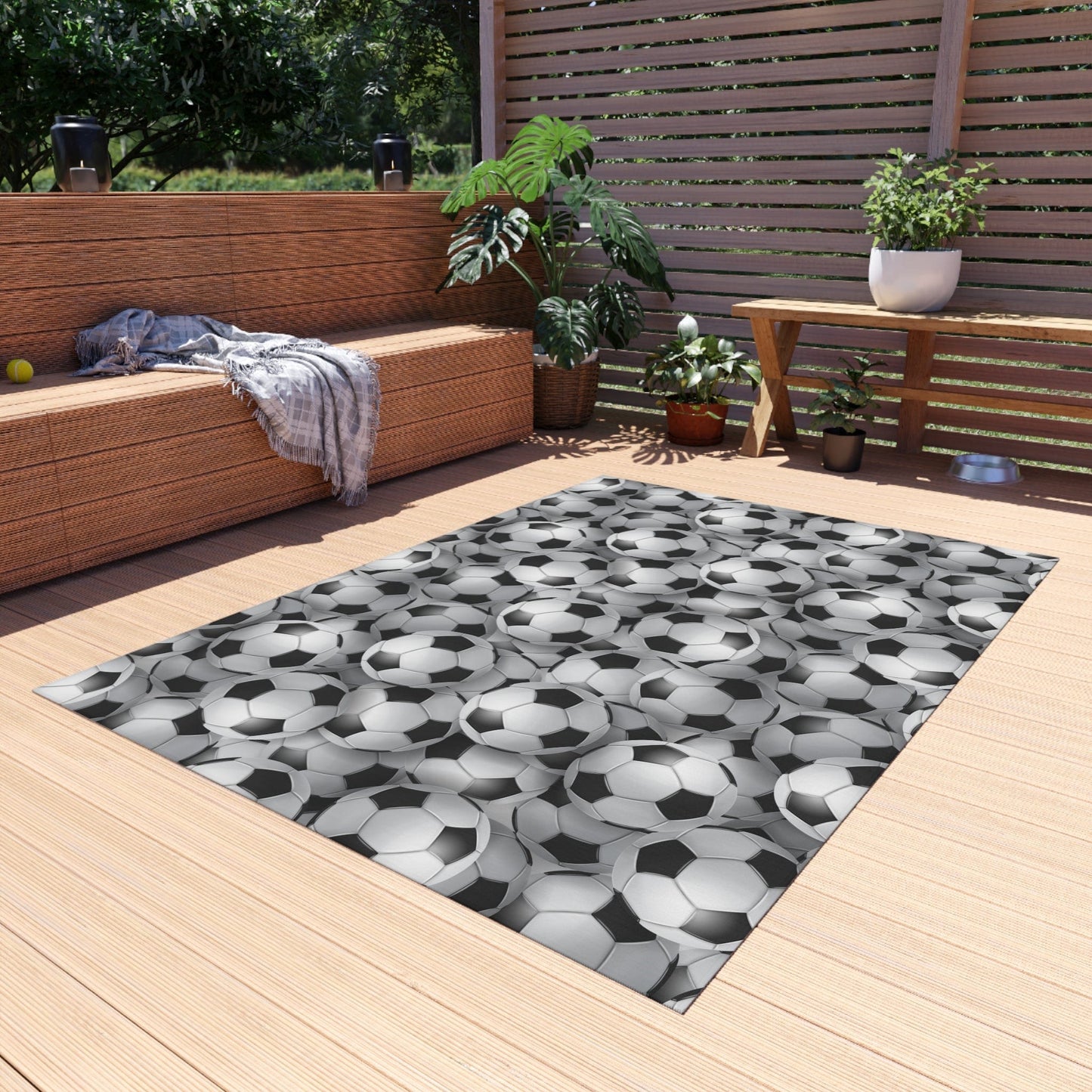 Soccer Ball Rug