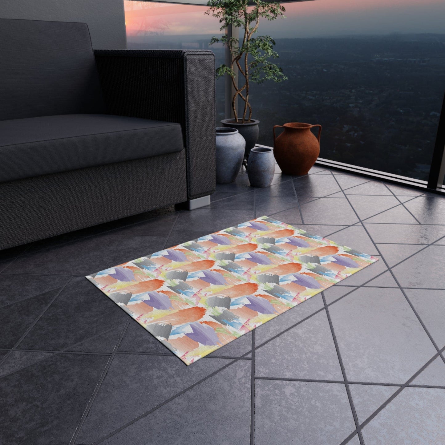 Colorful Pastel Rug