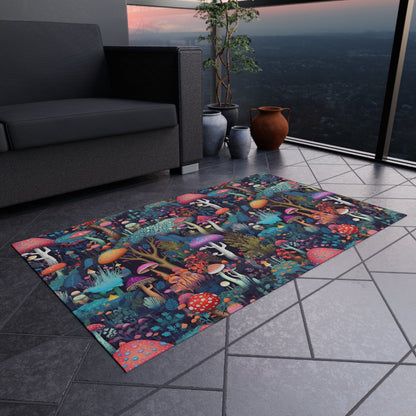 Groovy Mushroom Rug