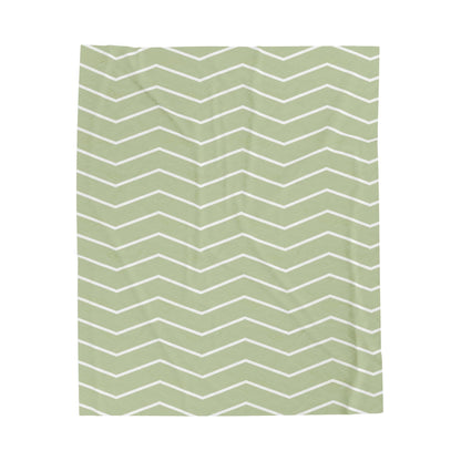 Sage Green Throw Blanket