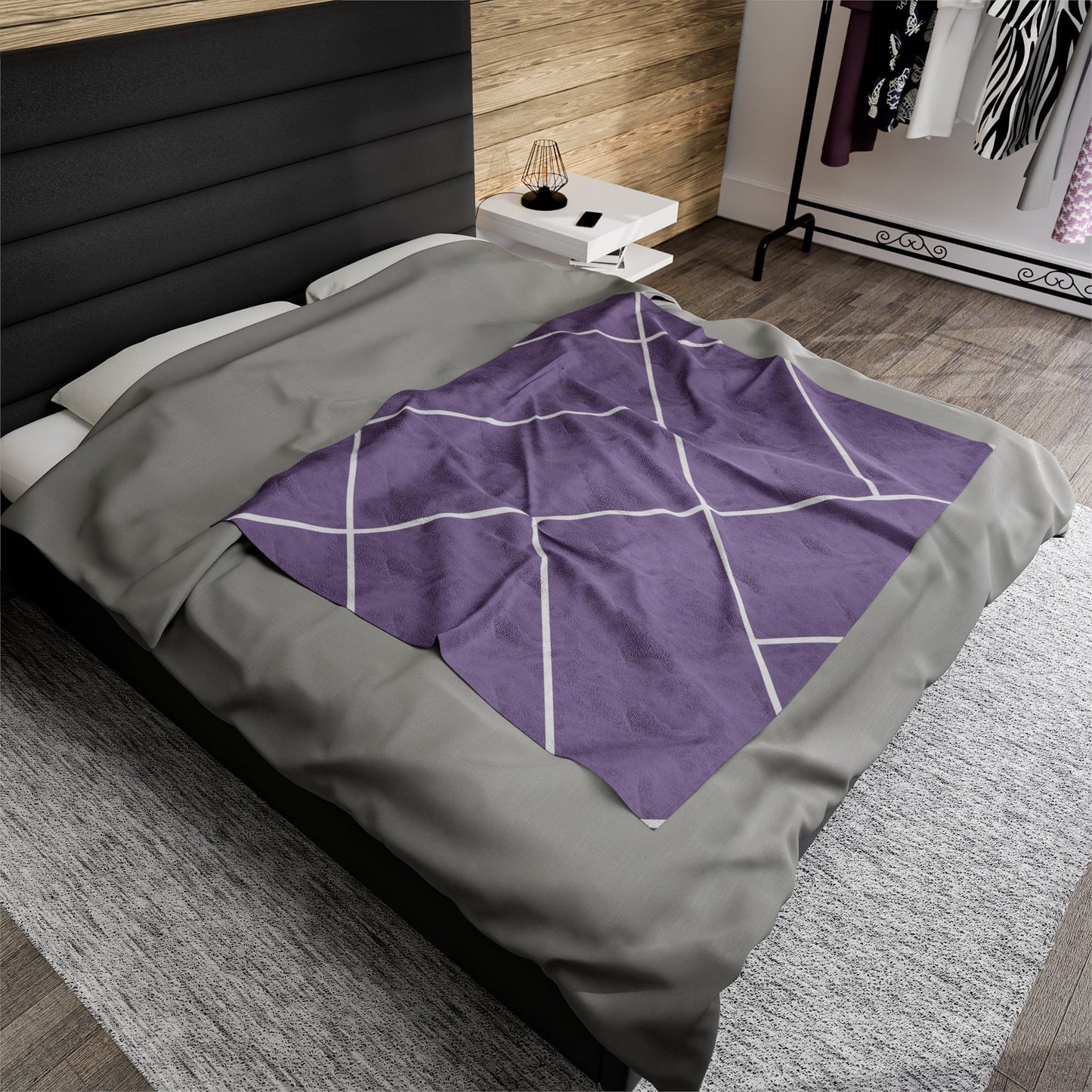 Purple Throw Blanket