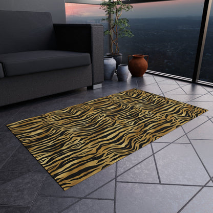 Tiger Print Rug