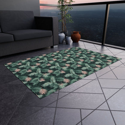 Tropical Floral Rug