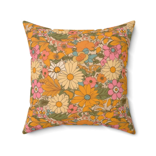 Flower Hippie Pillow