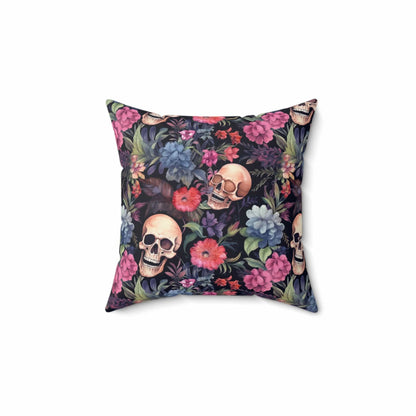 Skulls and Roses Pillow