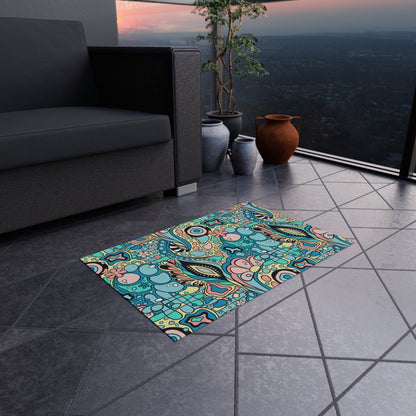 Abstract Retro Rug