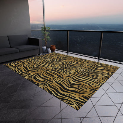 Tiger Print Rug