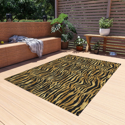 Tiger Print Rug