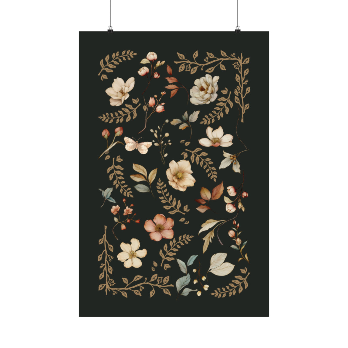 Cottagecore Floral Wall Art