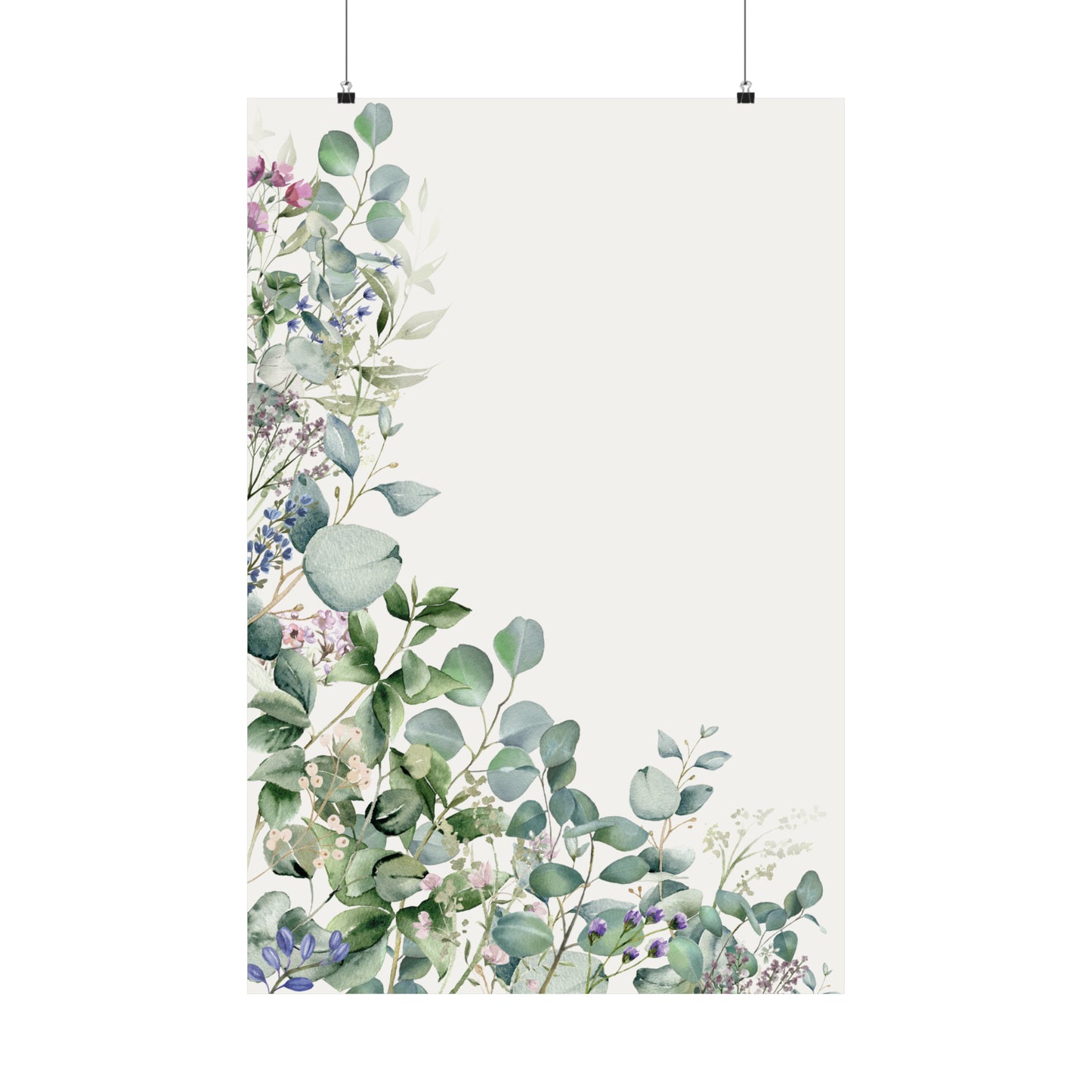 Wildflower Eucalyptus Wall Art