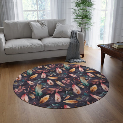 Feather Boho Rug