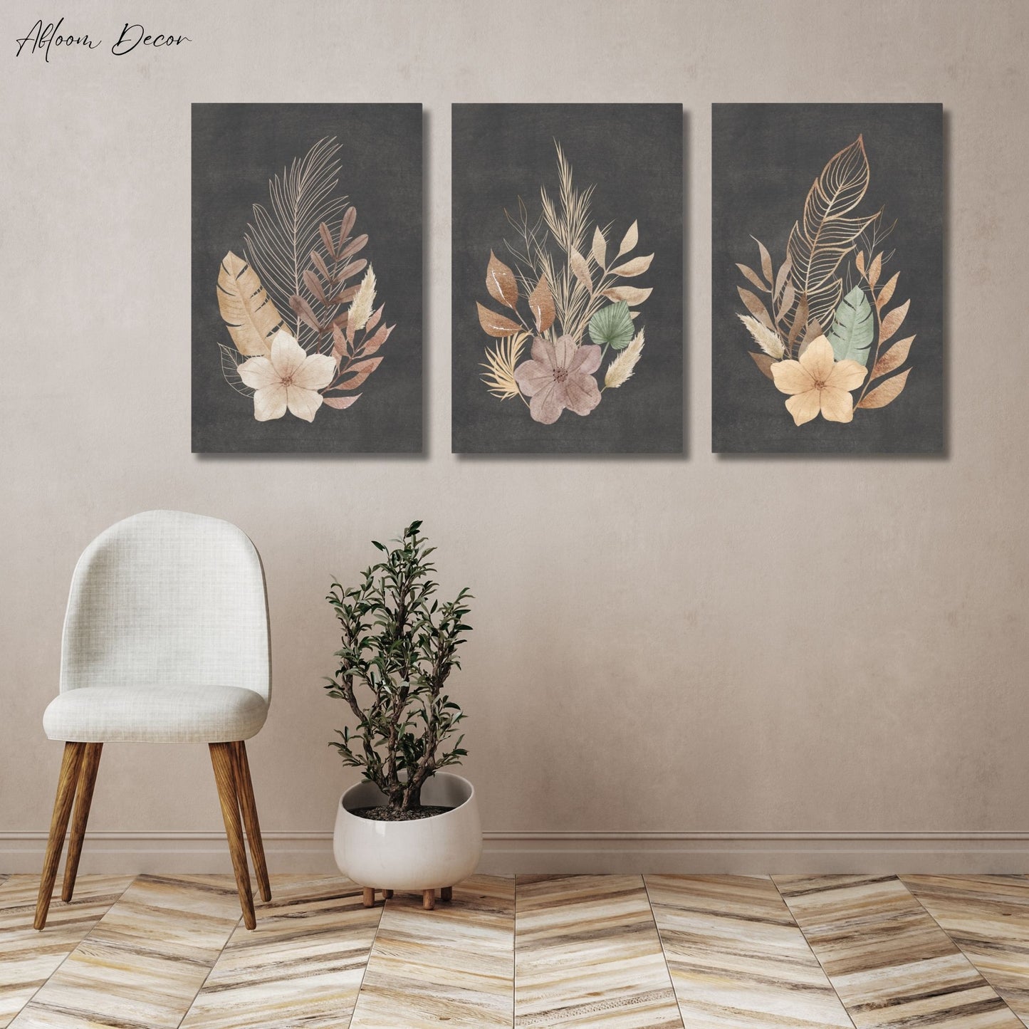 Moody Boho Wall Art