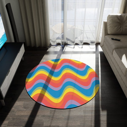 Retro Rainbow Rug