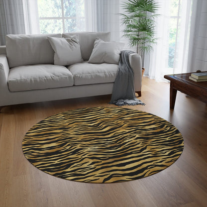 Tiger Print Rug