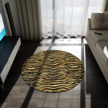 Tiger Print Rug