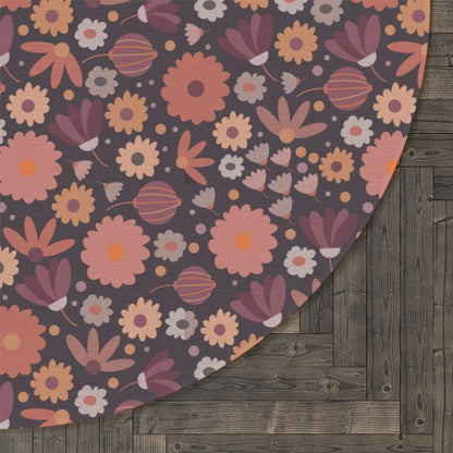 Trendy Floral Rug