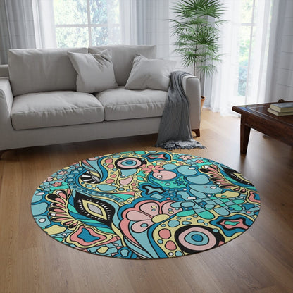 Abstract Retro Rug