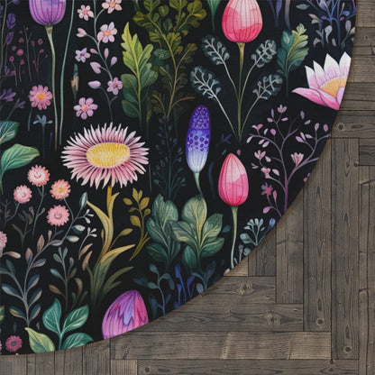 Abstract Wildflower Rug