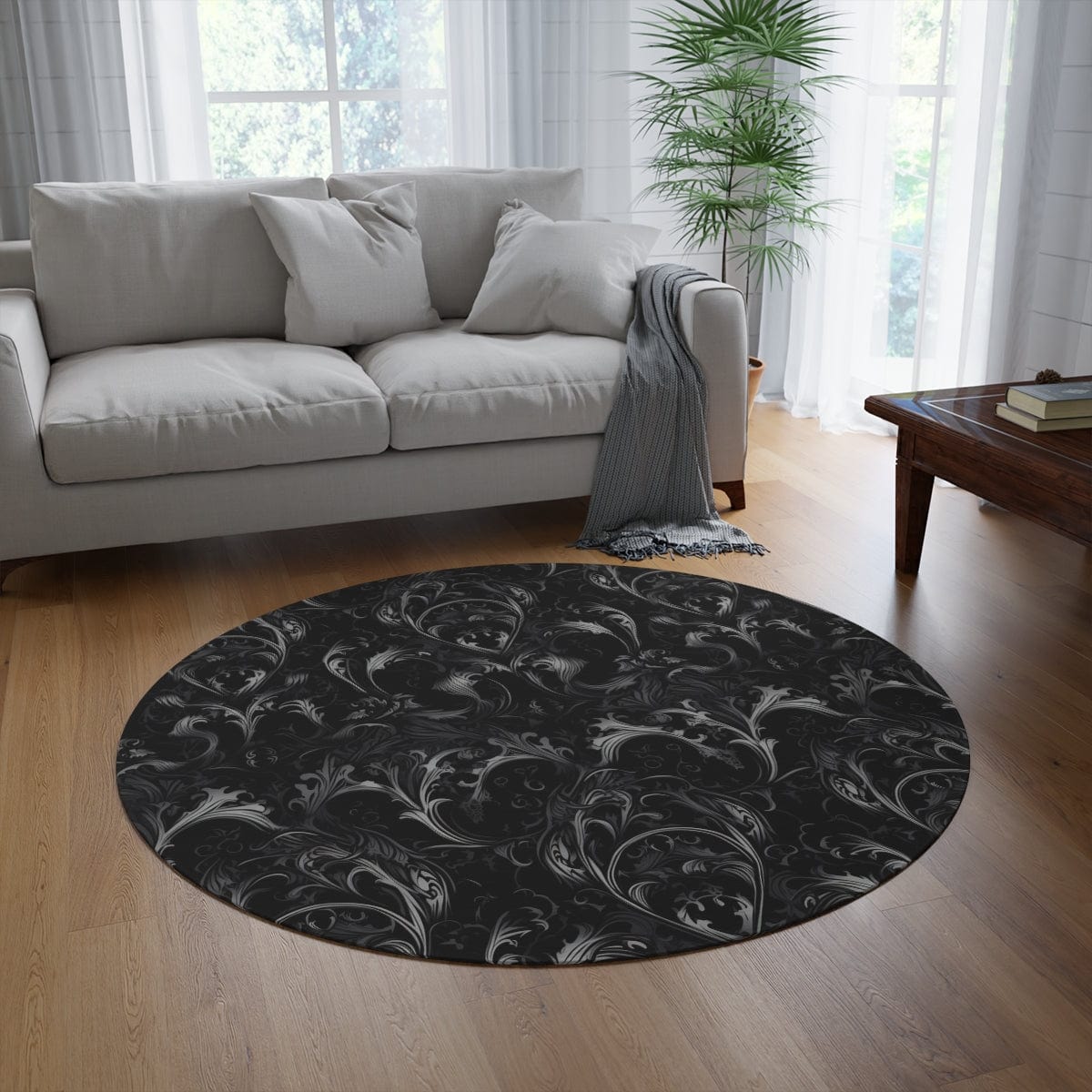 Black Gothic Rug