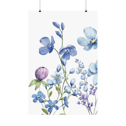 Blue Flower Wall Art