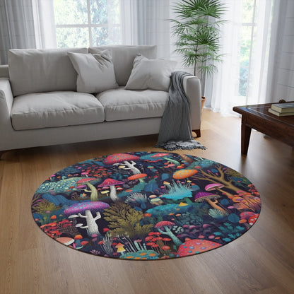 Groovy Mushroom Rug