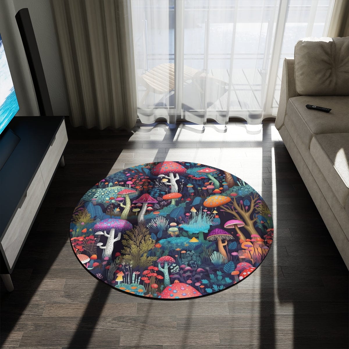 Groovy Mushroom Rug