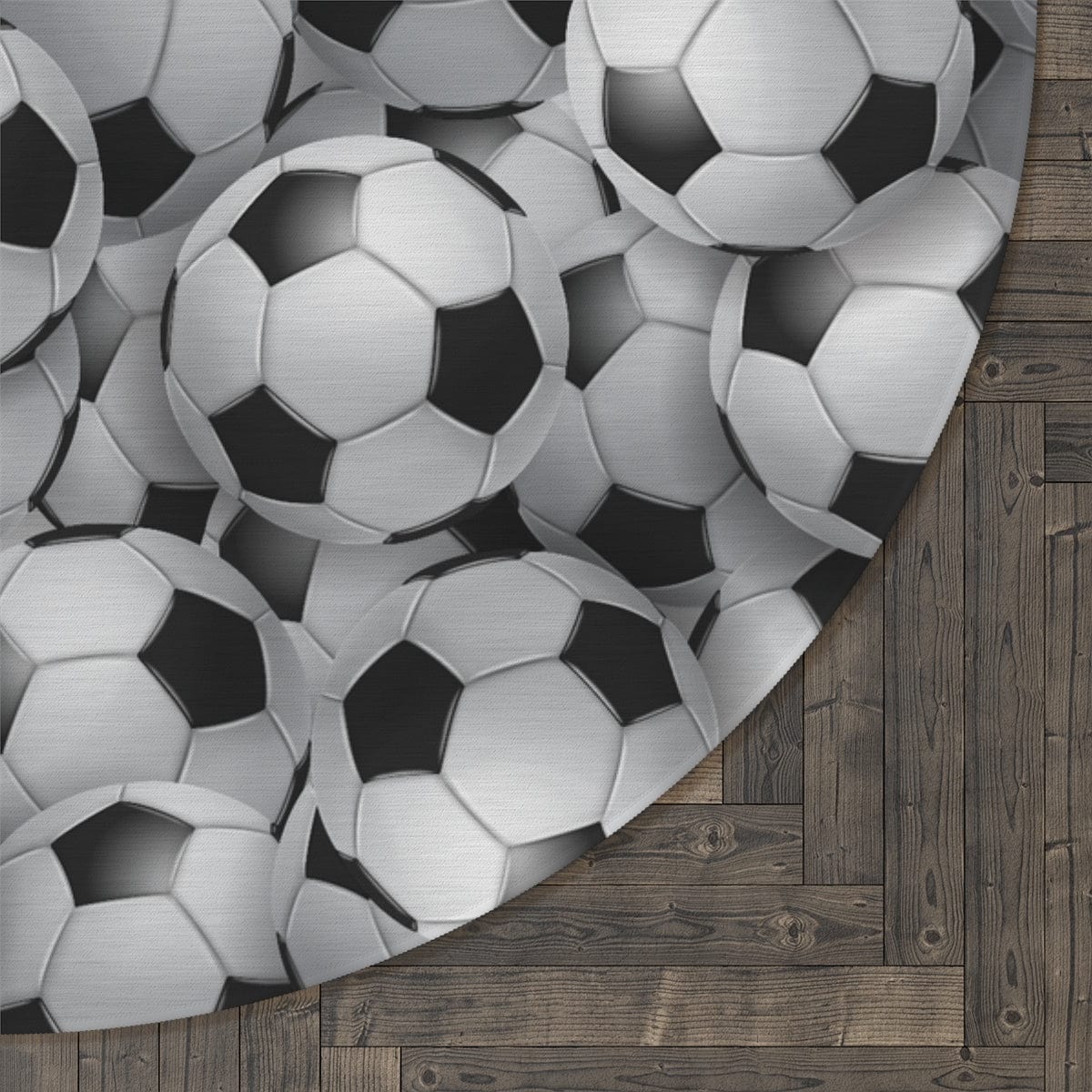 Soccer Ball Rug