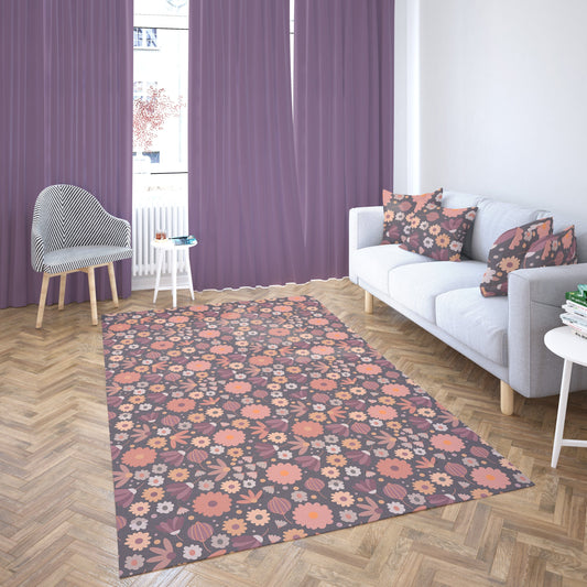 Trendy Floral Rug