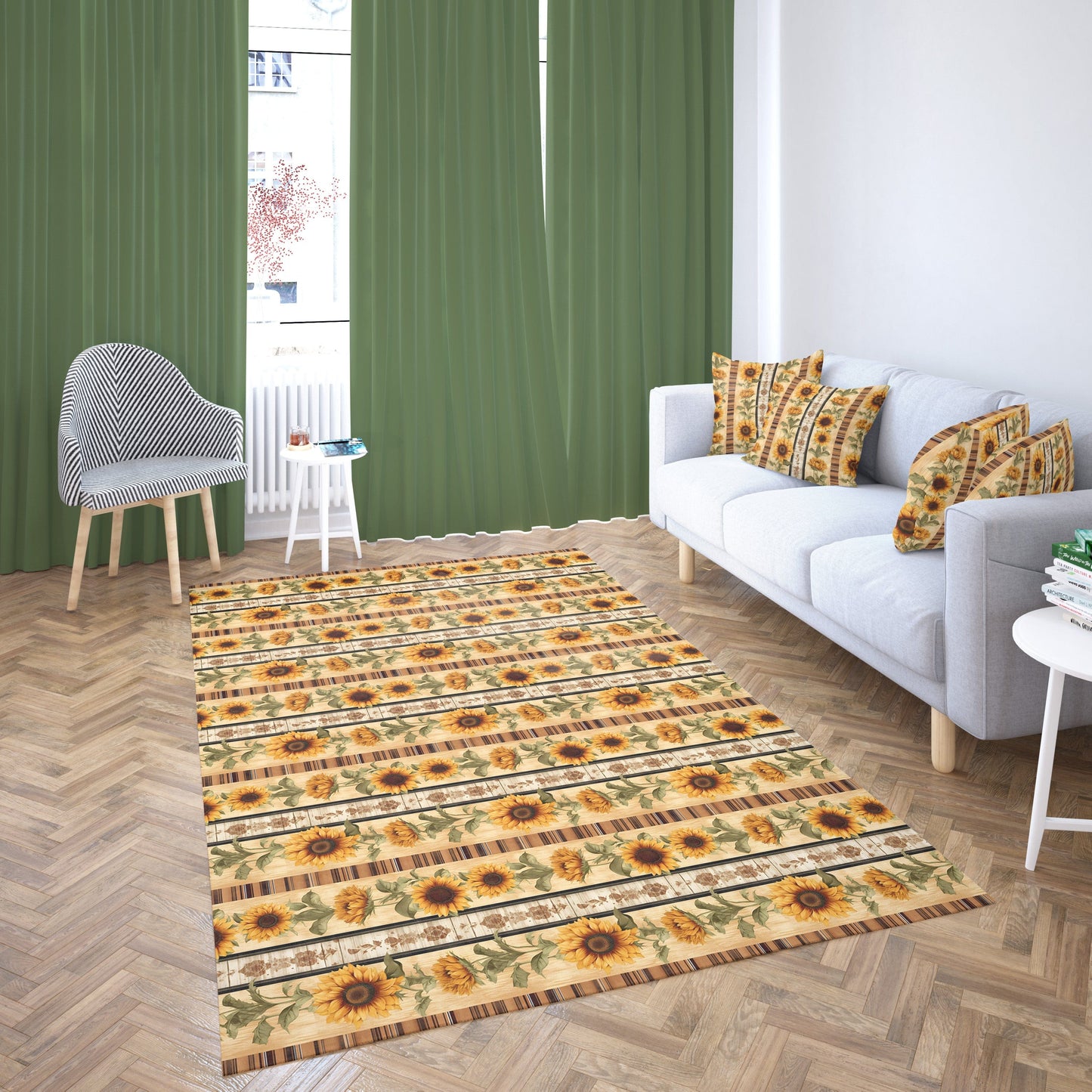 Western Sunflower Rug